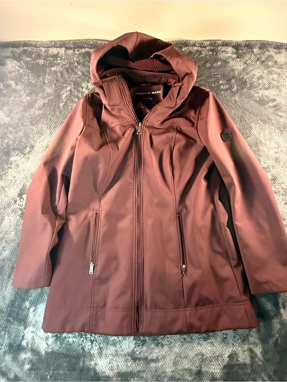 ANDREW MARC WATER REPELLENT JACKET SIZE M